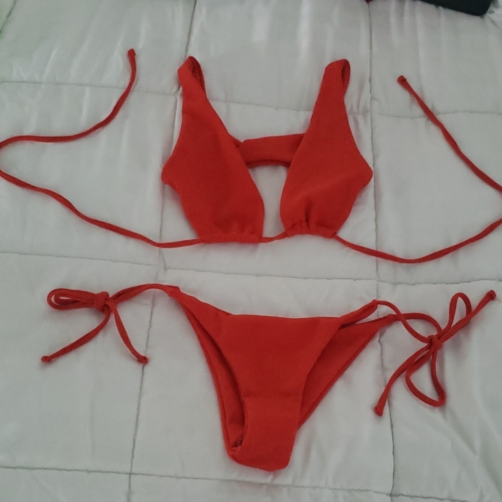 Shein Red Bikini-New
